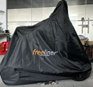 Abdeckplane / Garage / Haube für alle Freeliner – mit Logo - maßgeschneidert + atmungsaktiv + wetterfest